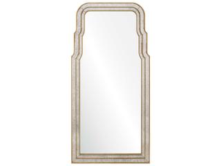 Bunny Williams Queen Anne Wall Mirror Burnished Gold Leaf