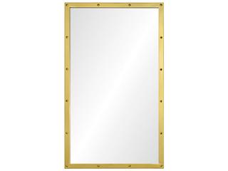 Mirror Home Suzanne Kasler Burnished Brass Rectangular Wall Mirror