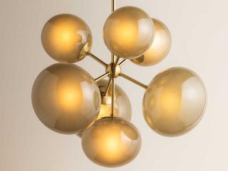Mitzi Zaley 7-Light Aged Brass Chandelier