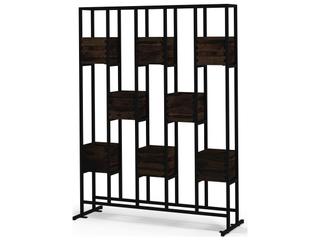 MamaGreen Aiko Teak Aluminum Planter Rack