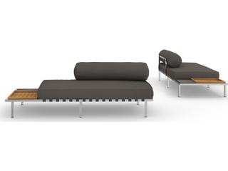MamaGreen Albatross 316 Stainless Steel Sectional Right Hand Outdoor Patio Loveseat