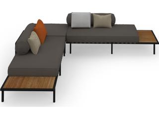 MamaGreen Albatross 316 Stainless Steel Sectional Patio Lounge Set