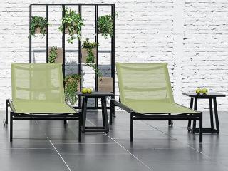 MamaGreen Allux Aluminum Patio Lounge Set