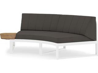 MamaGreen Babbo Aluminum Cushion Patio Loveseat