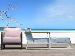 MamaGreen Bondi Beau Aluminum Outdoor Patio Lounge Set