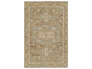 Nirvana Bordered Hand-Woven Jute and Wool Area Rug