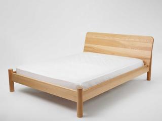 Mash Studios Brown Ash Wood King Platform Bed