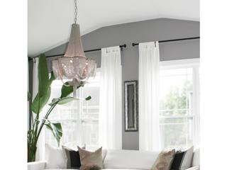 Maxim Lighting Chantilly 6-Light Polished Nickel Empire Chandelier