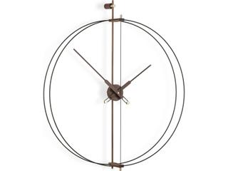Nomon Barcelona Premium Brass Walnut Wall Clock