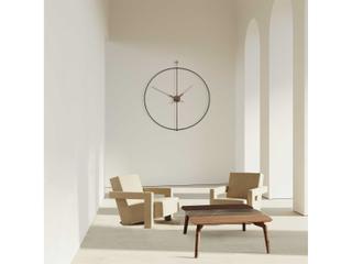 Nomon Barcelona Premium Brass Walnut Wall Clock