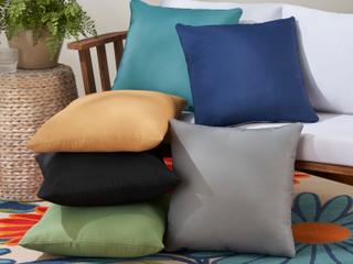 Nourison Mina Victory Aloha Turquoise 20" x 20" Pillow