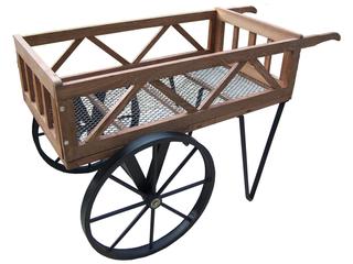 Oakland Living Flower Garden Wagon on wheels