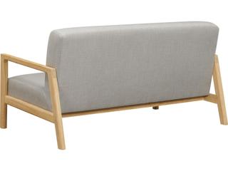 Oliver Home Outdoor Sharon Teak Cushion Loveseat