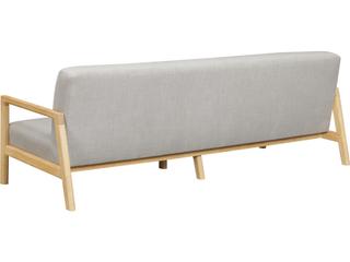 Oliver Home Outdoor Sharon Teak Cushion Sofa