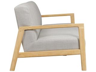 Oliver Home Outdoor Sharon Teak Cushion Sofa