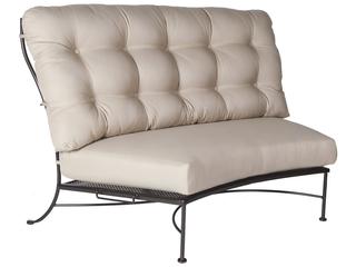Monterra Wrought Iron Sectional Center Chair