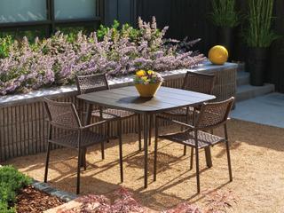 Oxford Garden Eiland Aluminum Dining Set