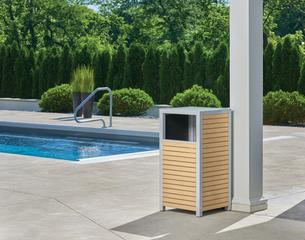 Oxford Garden Travira Modular Valet Base Waste Receptacle