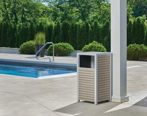Oxford Garden Travira Modular Valet Base Waste Receptacle