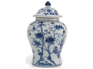 Port 68 Georgia Blue Small Jar 18"H