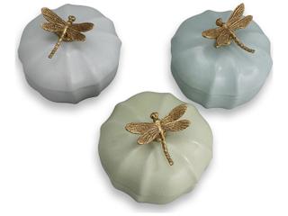 Port 68 Dragonfly Scallop Boxes Set/3