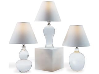 Port 68 Bari Mini Plum Crystal Lamp