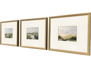 Paragon Verde Vista II Painting Set of 3