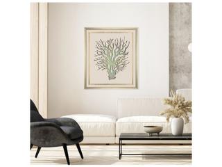Paragon Seaweed On Linen I Framed Art