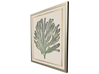 Paragon Seaweed On Linen II Framed Art