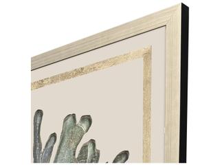 Paragon Seaweed On Linen II Framed Art