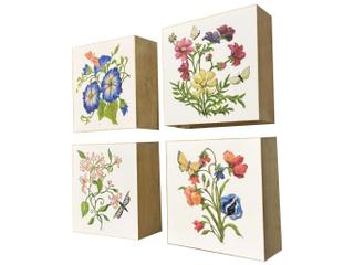 Paragon Floral Snapshot I Painting Set of 4