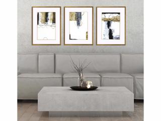 Paragon Geometrics White Neo Moderne-I Set of 3
