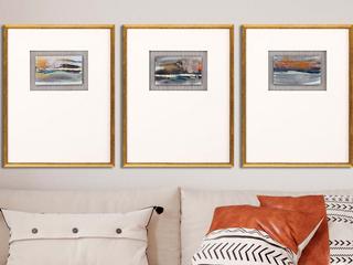 Paragon Broken Landscape I Framed Art Set of 3