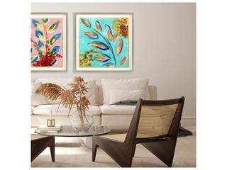 Paragon Sassy Botanica IV Canvas Wall Art