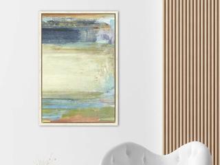 Paragon Abstract Green Mile No.1 Canvas Wall Art