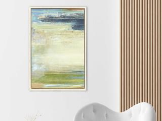 Paragon Abstract Green Mile No.2 Canvas Wall Art