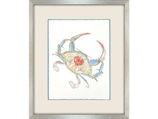 Paragon Crab I Celebration Seahorse Framed Art