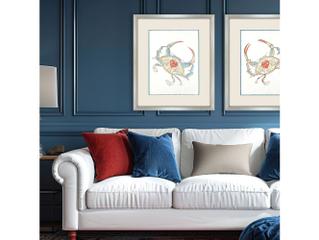 Paragon Crab I Celebration Seahorse Framed Art