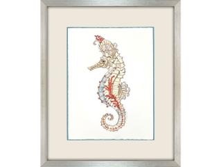 Paragon Crab Celebration Seahorse II Framed Art