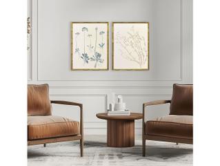 Paragon Floral Trace III Framed Art - Set of 2