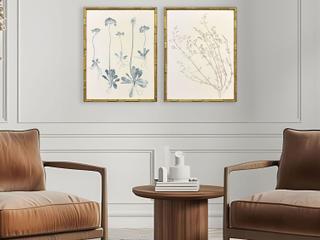 Paragon Floral Trace III Framed Art - Set of 2