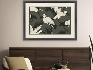 Paragon Stork Storm Swoop Canvas Wall Art