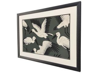 Paragon Stork Storm Soar Canvas Wall Art