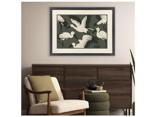 Paragon Stork Storm Soar Canvas Wall Art