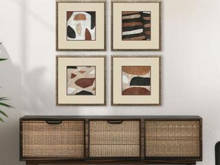 Paragon Organic Terra I Painting Set of 4