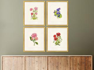 Paragon Delicate Medley III Painting Set of 4