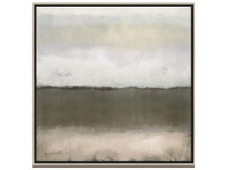 Paragon Clouds On Olive I Canvas Wall Art