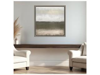 Paragon Clouds On Olive I Canvas Wall Art