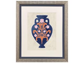 Paragon Folk Style Vessel II Framed Art