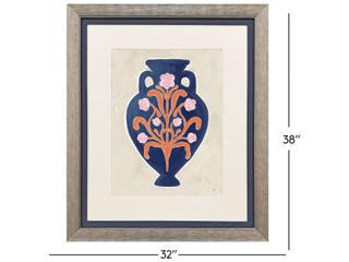 Paragon Folk Style Vessel II Framed Art